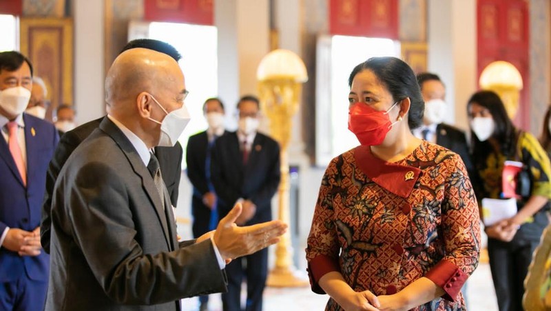 Ketua DPR RI Puan Maharani diterima oleh Kerajaan Kamboja dalam kunjungannya ke land of the Khmer itu.