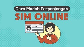 INFOGRAFIS: Cara Mudah Perpanjang SIM Online