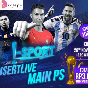 Semarak Piala Dunia 2022 Qatar, Ayo Daftar Kompetisi 'Insertlive Main PS'