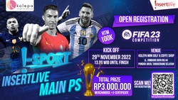 Semarak Piala Dunia 2022 Qatar, Ayo Daftar Kompetisi 'Insertlive Main PS'
