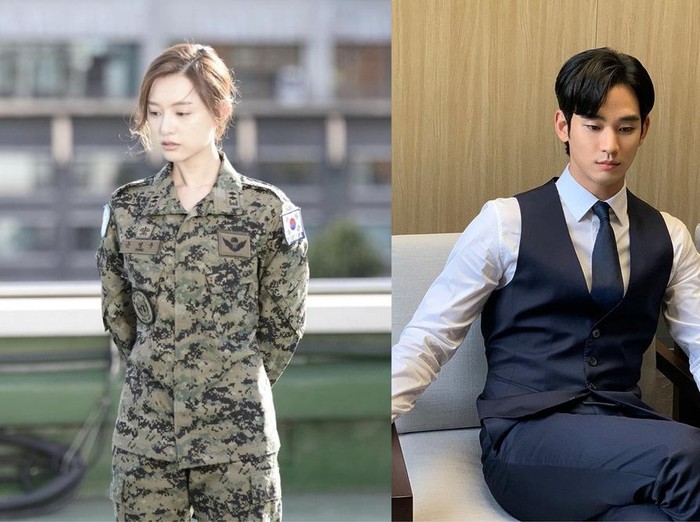 Kim Ji Won dan Kim Soo Hyun dikabarkan akan menjadi suami istri dalam drama baru / Foto: instagram.com/geewonii/soohyun_k216