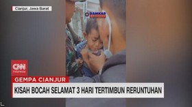 VIDEO: Kisah Azka yang Tertimbun Reruntuhan 3 Hari
