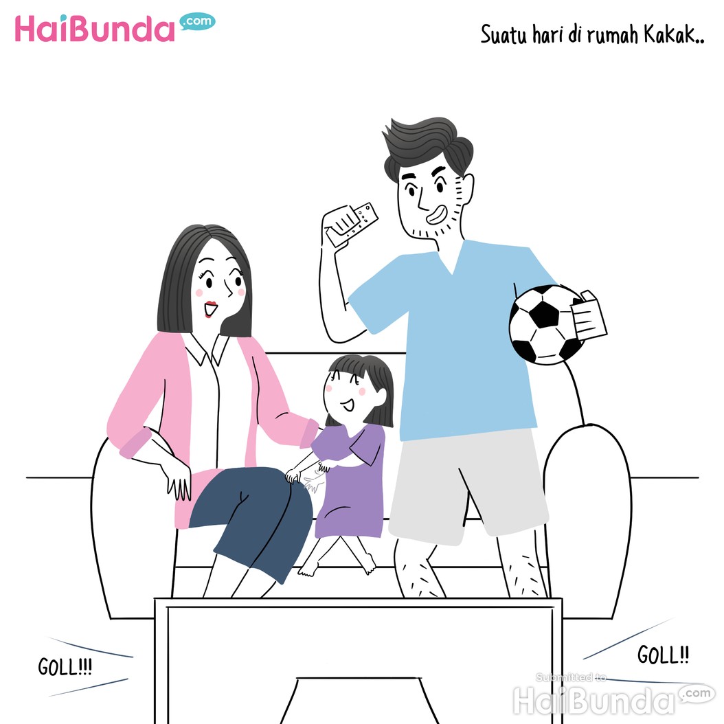 Komik Bunda: Seperti Mati Lampu
