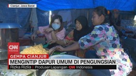 VIDEO: Mengintip Dapur Umum di Pengungsian