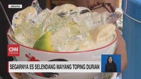 VIDEO: Menikmati Es Selendang Mayang & Sorbet Aneka Rasa