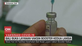 VIDEO: Bali Buka Layanan Vaksin Booster Kedua Lansia