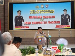 Polisi Ajak FKUB Sosialisasikan Percepatan Vaksinasi di Magetan