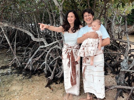 7 Potret Terbaru Djiwa Anak Nadine Chandrawinata, Diajak Menanam Pohon Sejak Kecil