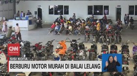 VIDEO: Berburu Motor Murah di Balai Lelang