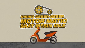 INFOGRAFIS: Risiko Geber-geber Motor Matic Saat Mesin Idle