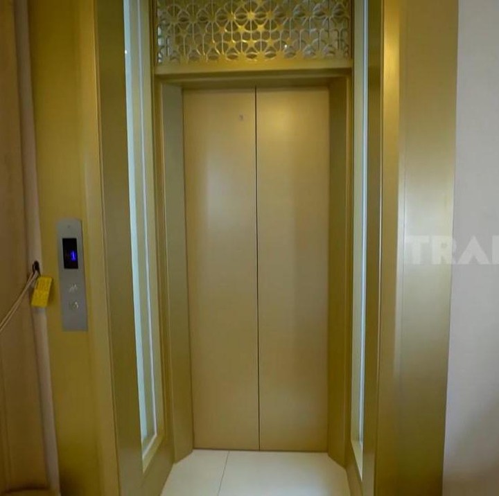 <p>Tak hanya itu, Erlyanie juga memiliki lift di dalam rumahnya. Tahukah Bunda bahwa Erlyanie perlu menghabiskan dana sebanyak Rp1,2 miliar untuk membuat satu lift berwarna emas ini? Mahal sekali, ya, Bunda. (Foto: YouTube TRANS7 OFFICIAL)</p>