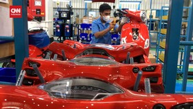 VIDEO: Pabrik Piaggio Senilai Rp314 Miliar di Cikarang