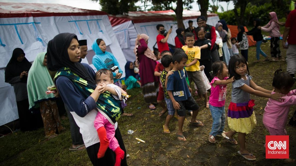 FOTO: Trauma Healing Bagi Anak Korban Bencana Gempa Cianjur