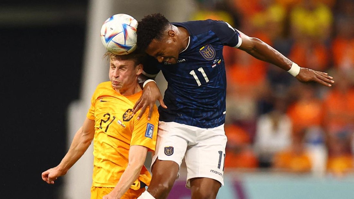 FOTO: Valencia Tunda Langkah Belanda ke 16 Besar Piala Dunia