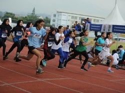 Nomor Sprint Diminati Para Pelajar di Kejuaraan Atletik Jawa Barat