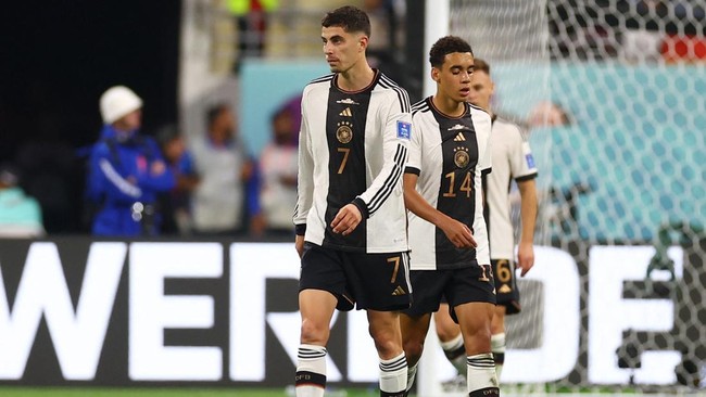 Jerman yang tengah terluka akan menghadapi Spanyol pada matchday kedua Piala Dunia 2022.