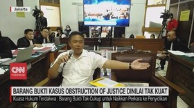 VIDEO: Barang Bukti Kasus Obstruction Of Justice Dinilai Tak Kuat