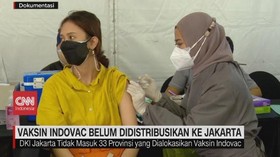 VIDEO: Vaksin Indovac Belum Didistribusikan ke Jakarta