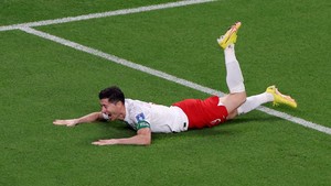 Lewandowski Nangis Bisa Cetak Gol di Piala Dunia