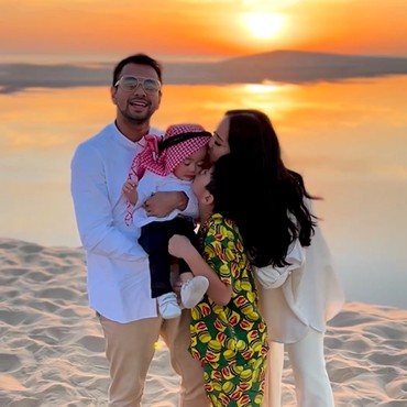 Doa Raffi Ahmad dan Nagita Slavina pada Hari Ulang Tahun Rayyanza Cipung