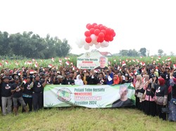 Ratusan Petani Tebu di Madiun Deklarasi Dukung Ganjar Maju Pilpres 2024