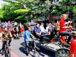 Polisi Siapkan Tim Pengurai Macet Saat Kirab Tasyakuran Kaesang-Erina