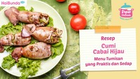 Resep Cumi Cabai Hijau, Menu Tumisan yang Praktis dan Sedap