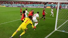 Sabiri Cetak Gol Pertama dari Tendangan Bebas di Piala Dunia 2022