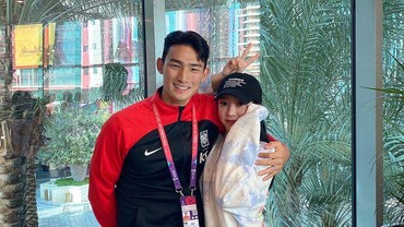 img-title Soyeon Eks T-Ara Sambangi Qatar Dukung Suami Pesepakbola di Piala Dunia 2022
