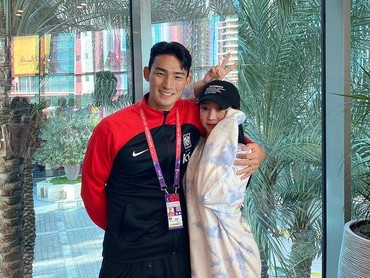img-title Soyeon Eks T-Ara Sambangi Qatar Dukung Suami Pesepakbola di Piala Dunia 2022