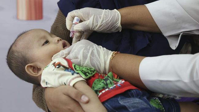 The reason why DKI, Banten and West Java were the first to inject the polio vaccine twice