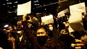 img-title Jurnalis Asing Ditahan-Digebuk Polisi saat Liput Demo Tuntut Xi Mundur