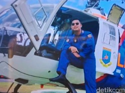 Jenazah Briptu Lasminto Kru Helikopter Polri yang Jatuh di Babel Ditemukan