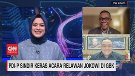 VIDEO: PDI-P Sindir Keras Acara Relawan Jokowi di GBK