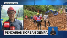 VIDEO: Update Pencarian Korban Gempa di Cianjur