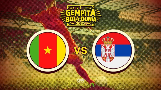 Live report pertandingan Grup G antara Kamerun vs Serbia pada Piala Dunia 2022 ini sudah berakhir.