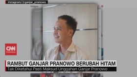 VIDEO: Rambut Ganjar Pranowo Berubah Hitam