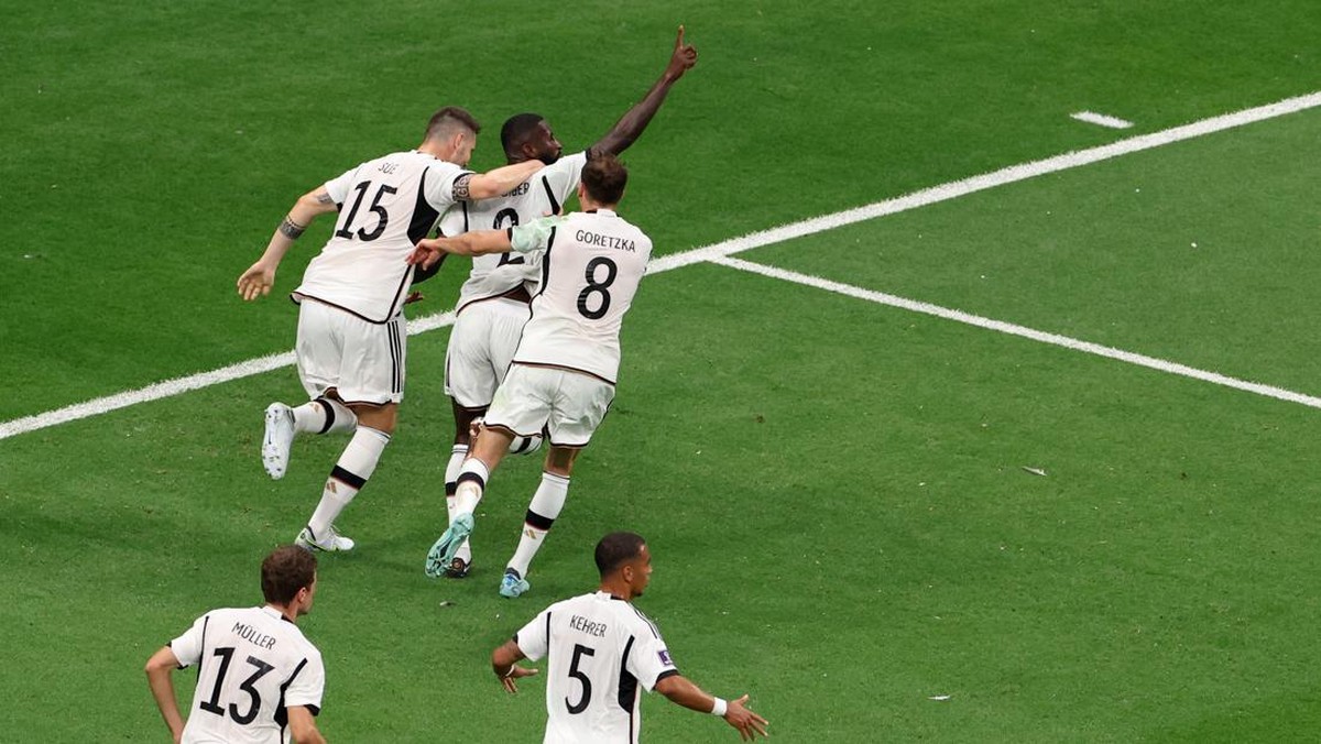 FOTO: Laga Menegangkan Spanyol vs Jerman di Piala Dunia 2022
