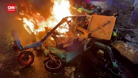 VIDEO: Suporter Ricuh di Brussels usai Belgia KO di Piala Dunia