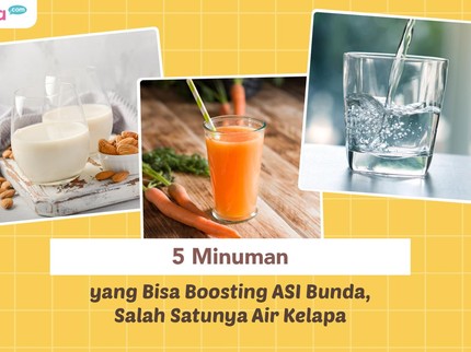 5 Minuman yang Bisa Boosting ASI Bunda, Salah Satunya Air Kelapa