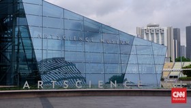 Menjajal Tiga Instalasi Baru ArtScience Museum di Singapura