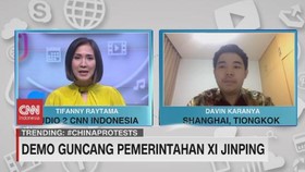 VIDEO: Demo Guncang Pemerintahan Xi Jinping