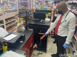 Pura-pura Terkunci di Dalam Toko, CPU Minimarket Diembat Pegawai