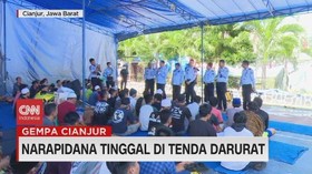 VIDEO: Narapidana Tinggal di Tenda Darurat