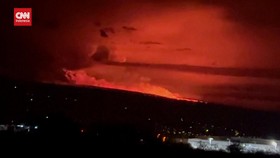 VIDEO: Mauna Loa Gunung Api Terbesar Dunia Meletus