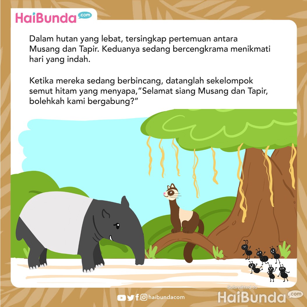 Cerita Fabel: Semut Kecil Jagoan