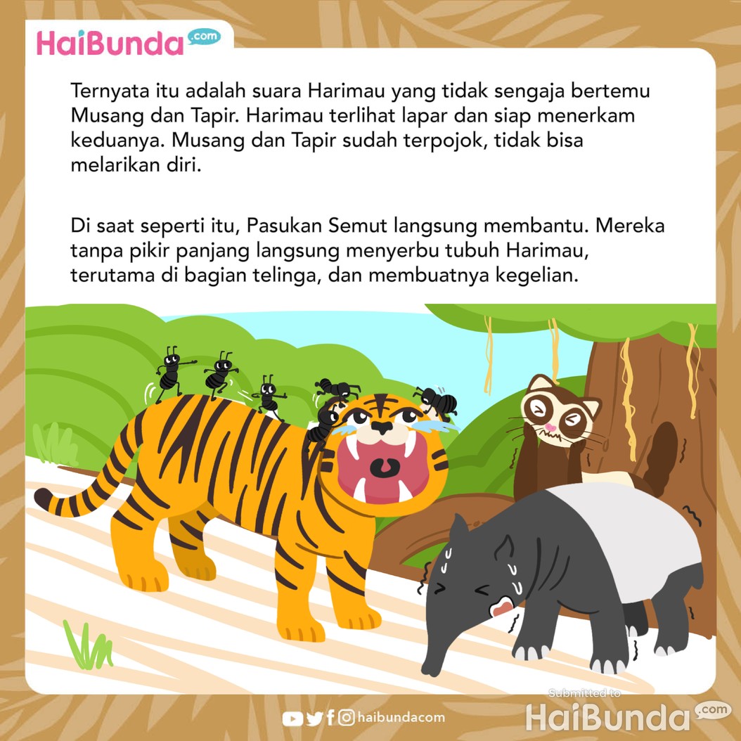 Cerita Fabel: Semut Kecil Jagoan