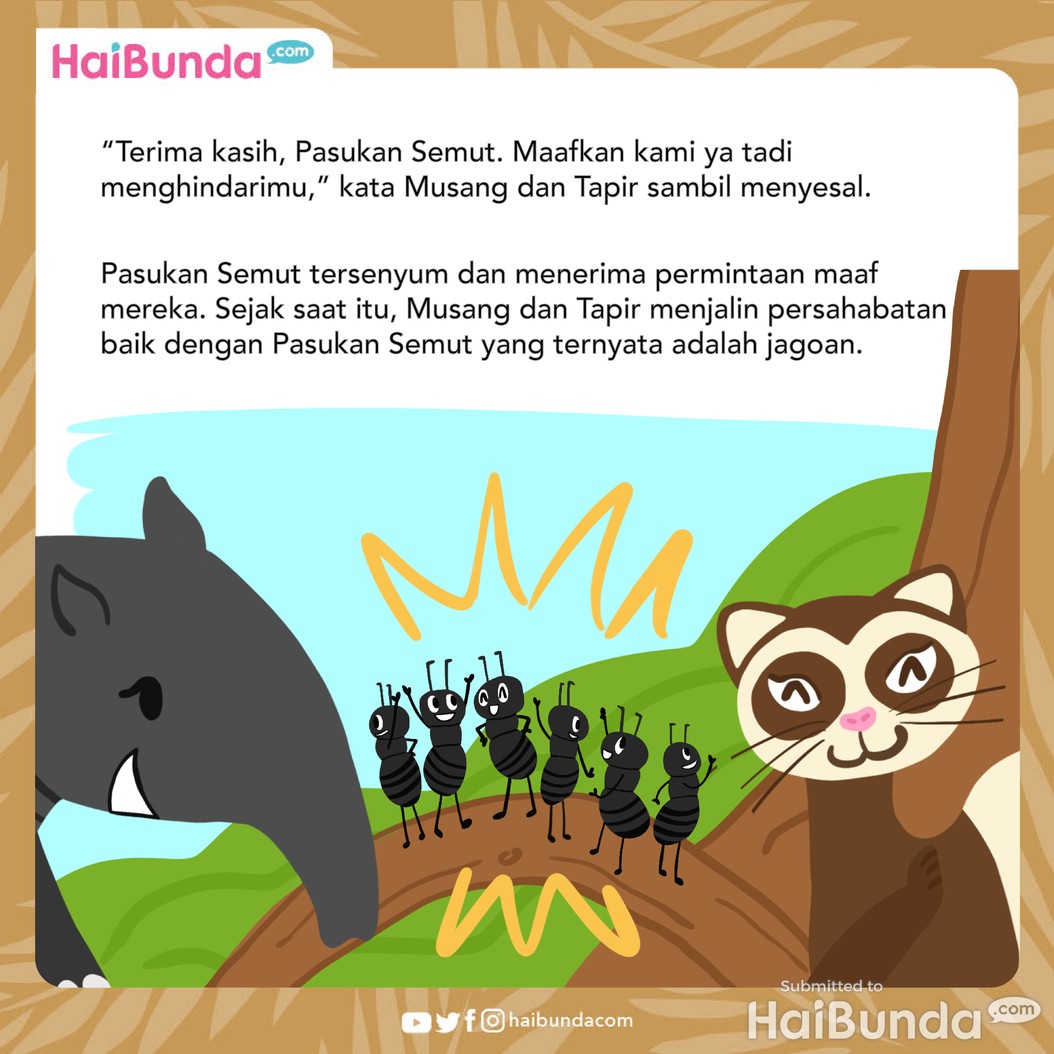 Cerita Fabel: Semut Kecil Jagoan