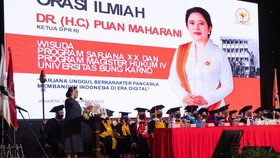 Orasi Ilmiah di UBK, Puan Ajak Pemuda RI Teruskan Cita-cita Bung Karno