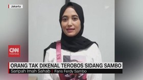 VIDEO: Fans Ferdy Sambo Terobos Sidang